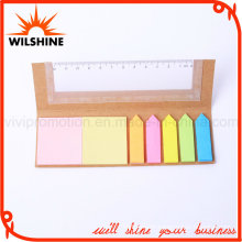 Paper Cover Sticky Notepad with Ruler for Promotion (SP318)